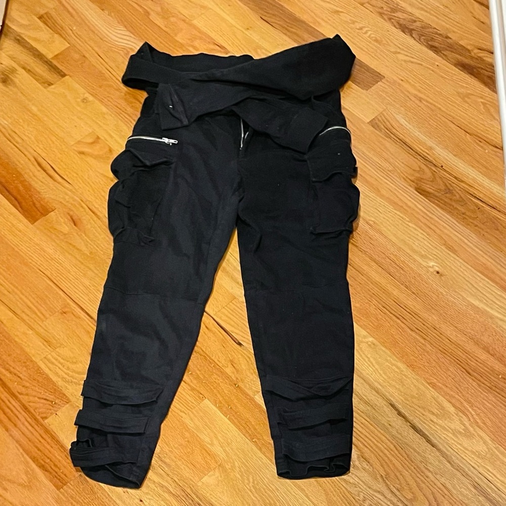 Black Cargo Pants